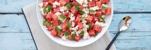 Watermelon Salad with Feta and Mint